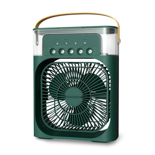 3 In 1 Fan Air Conditioners Portable USB Electric Fan LED Night Light