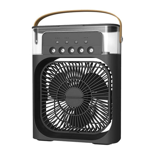 3 In 1 Fan Air Conditioners Portable USB Electric Fan LED Night Light