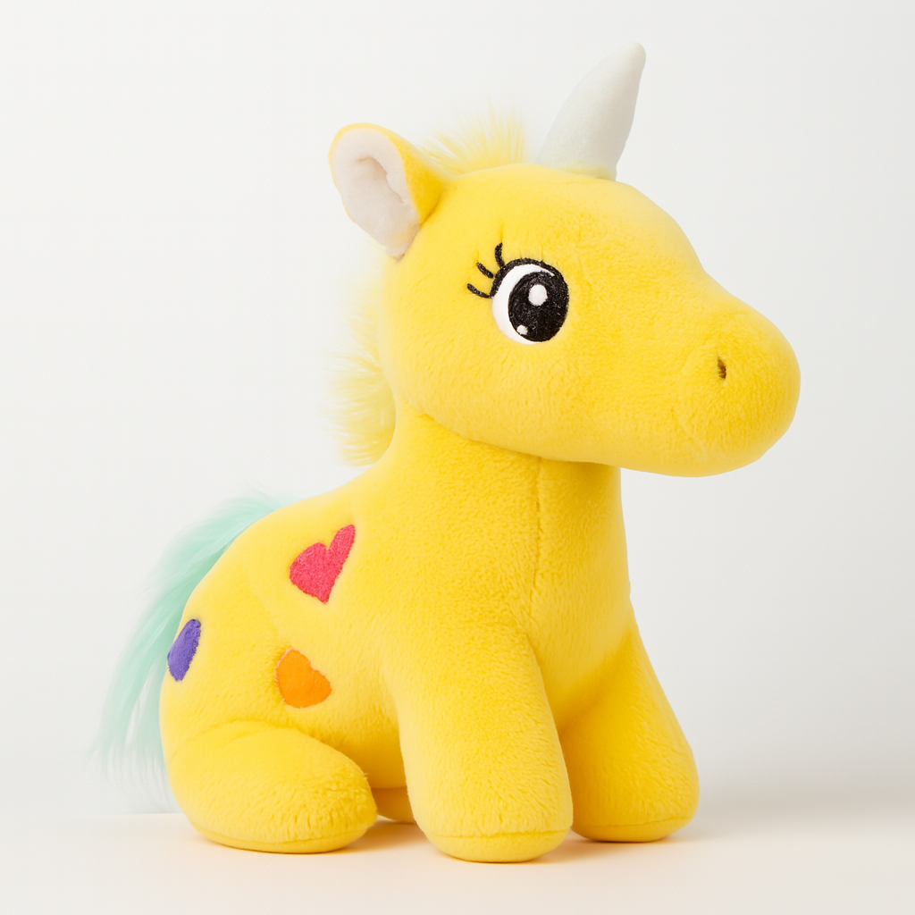 Kids' Rainbow Mane Unicorn Stuffed Toy